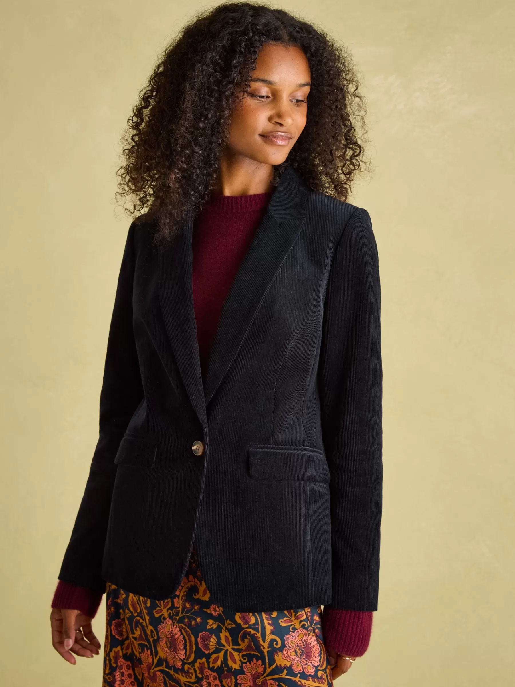 Joules Holton Navy Blue Corduroy Blazer NavyBlue Shop