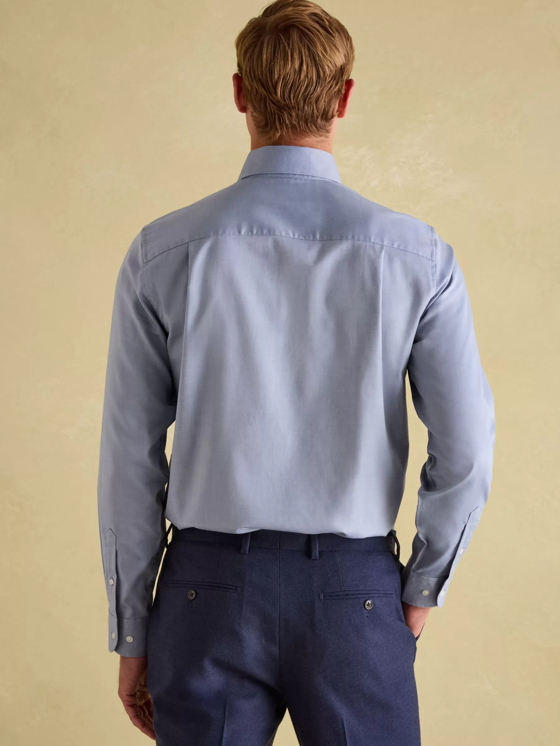 Joules Next Regular Fit Twill Single Cuff Shirt Blue Shop