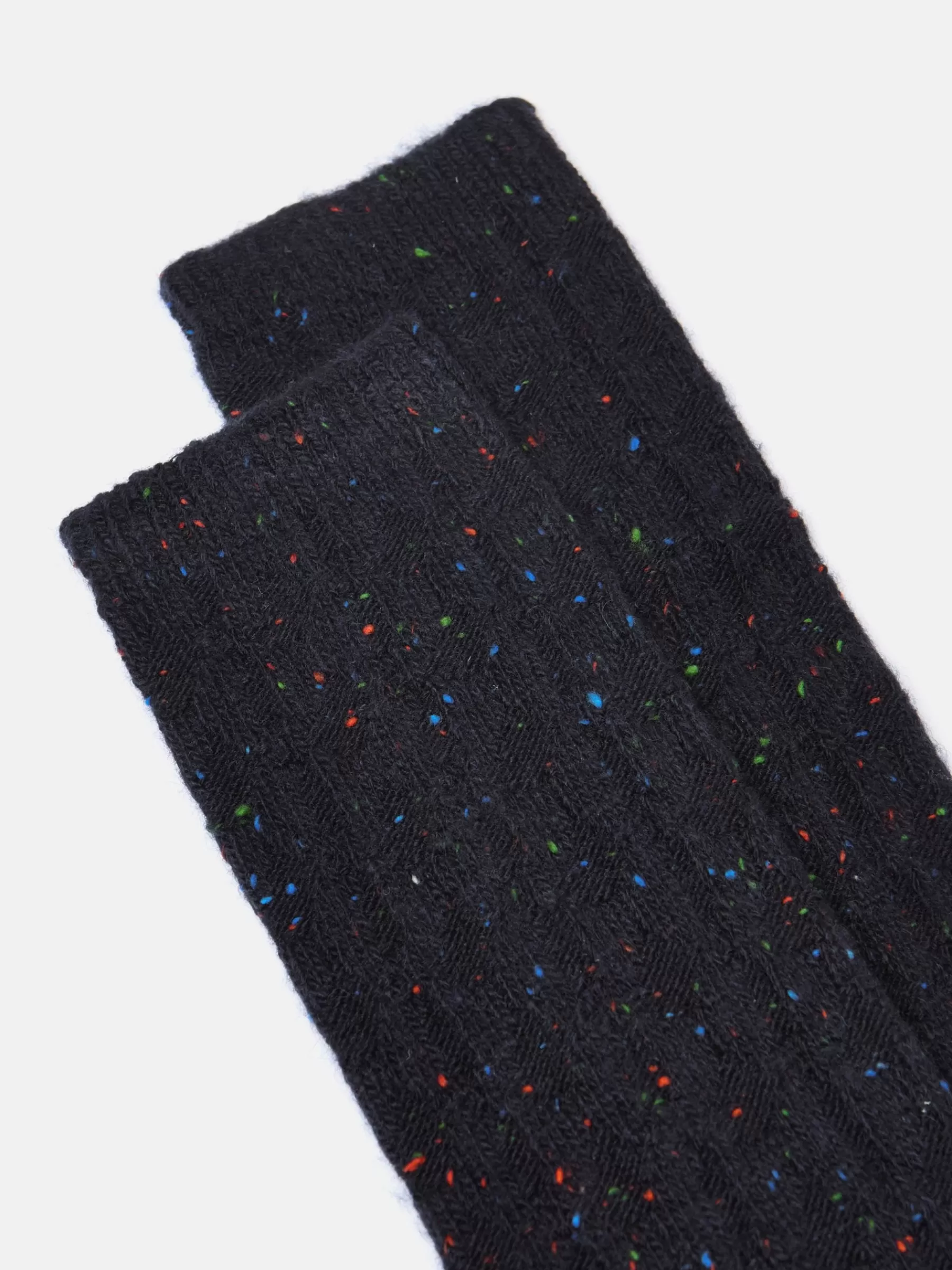 Joules Women's Rambler Cable Knit Boot Socks (size 4-8) Navy Cheap
